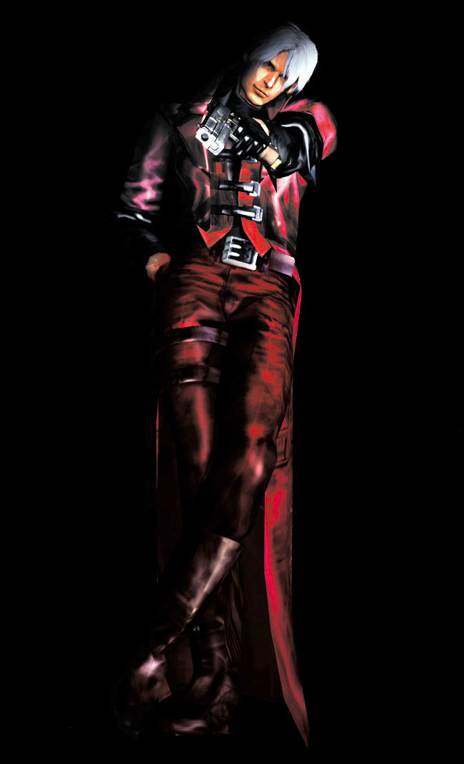 Dante CG Art from Devil May Cry