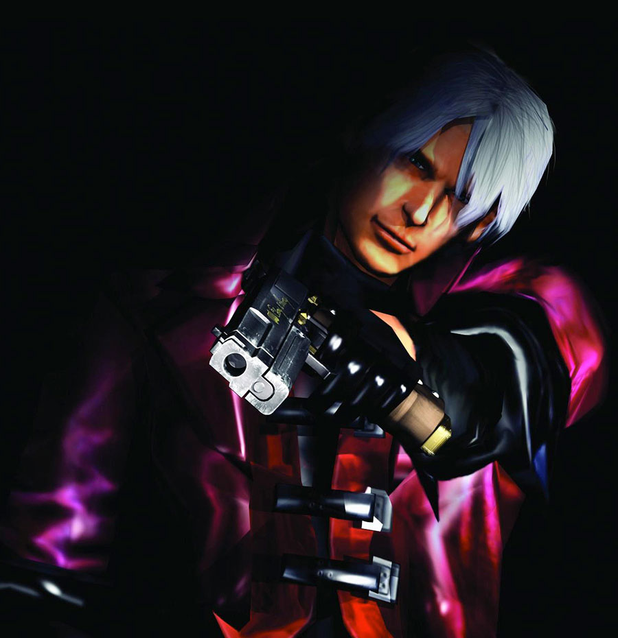 Dante Portrait Art from Devil May Cry