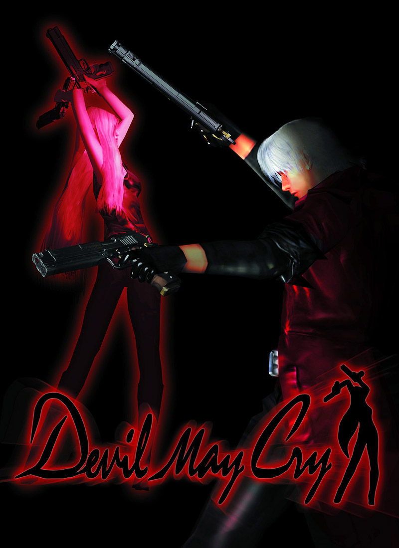 Trish & Dante CG Art from Devil May Cry