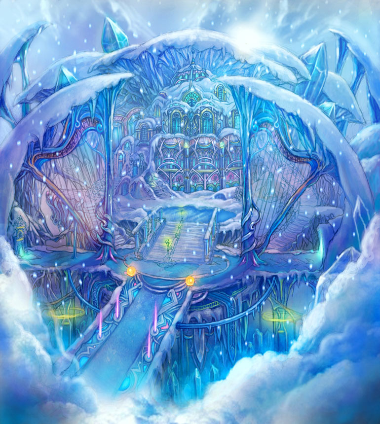 Environment Illustration from Eternal Sonata