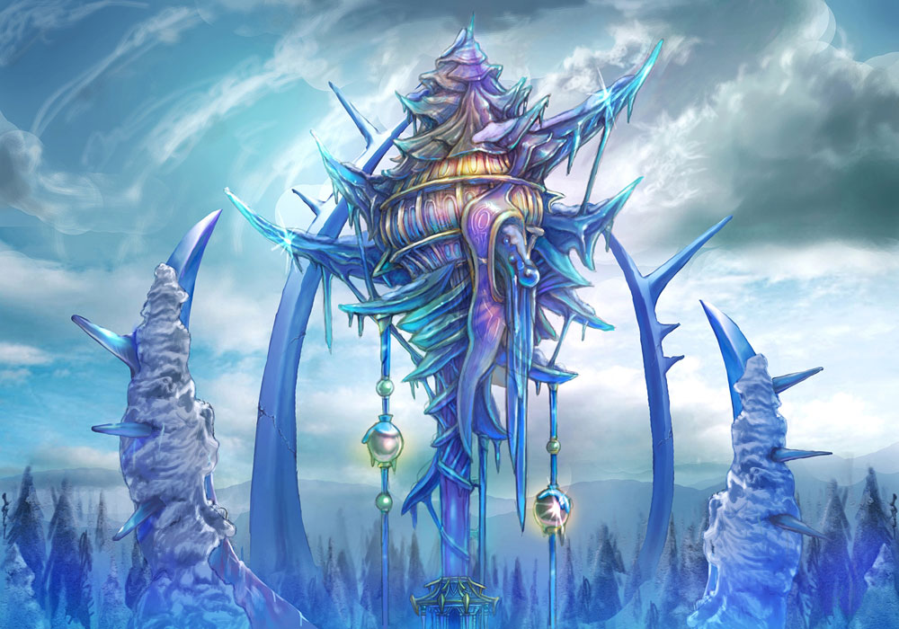 Environment Illustration from Eternal Sonata