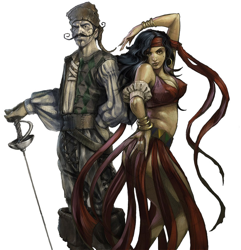 Gypsies Art from Fable II