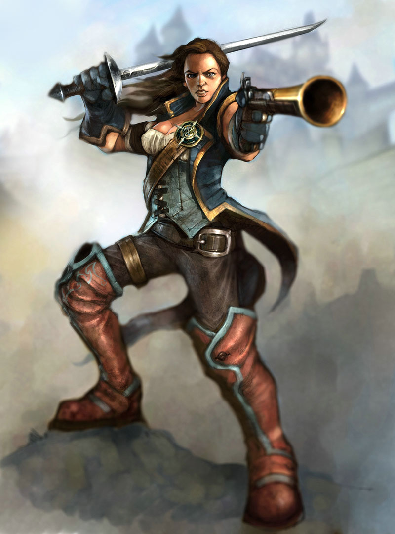 Female Hero Art from Fable II