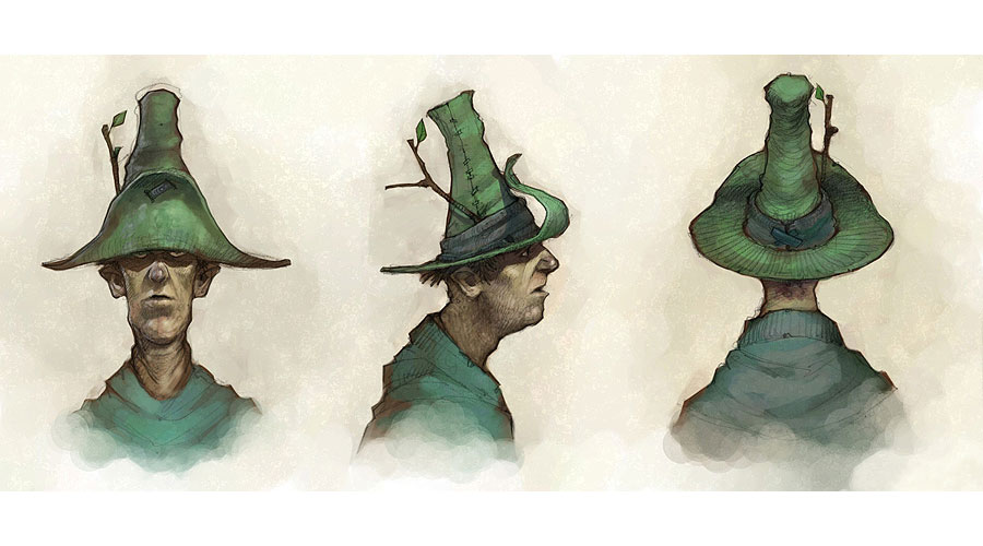 Hat Concept Art from Fable II