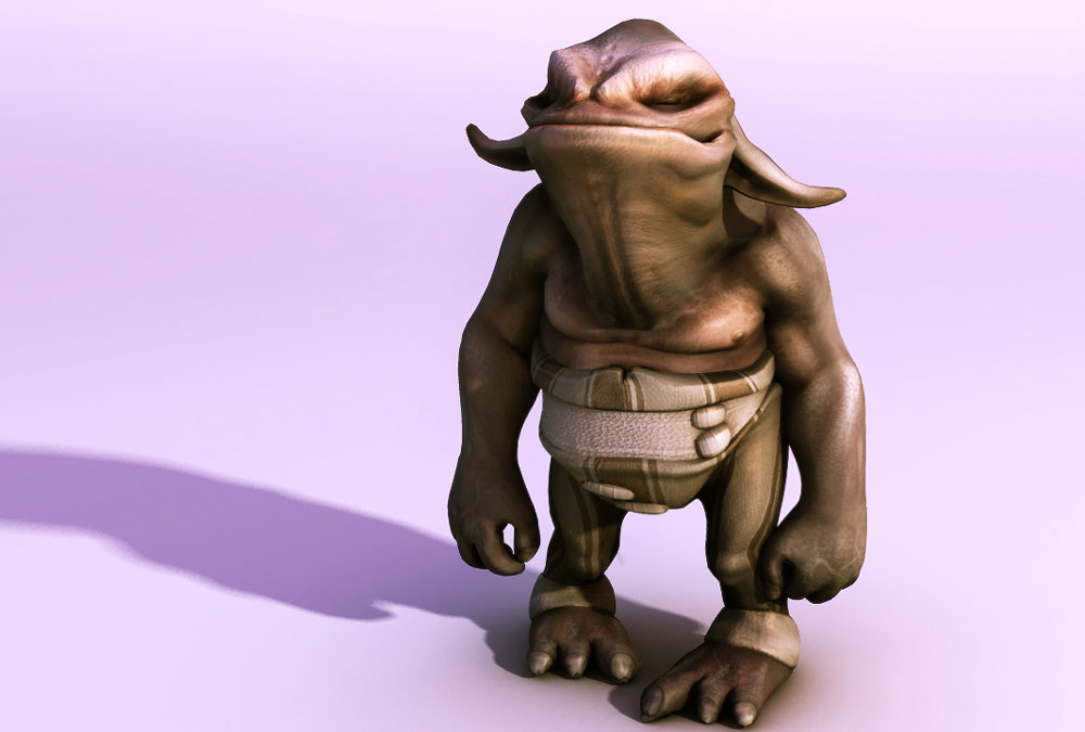 Hobbe Art from Fable II
