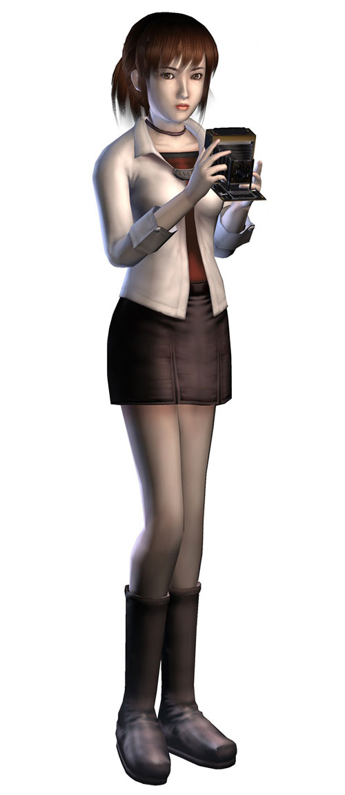 Miku Hinasaki & Camera Art from Fatal Frame