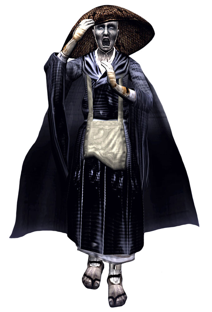 Wandering Monk Art from Fatal Frame