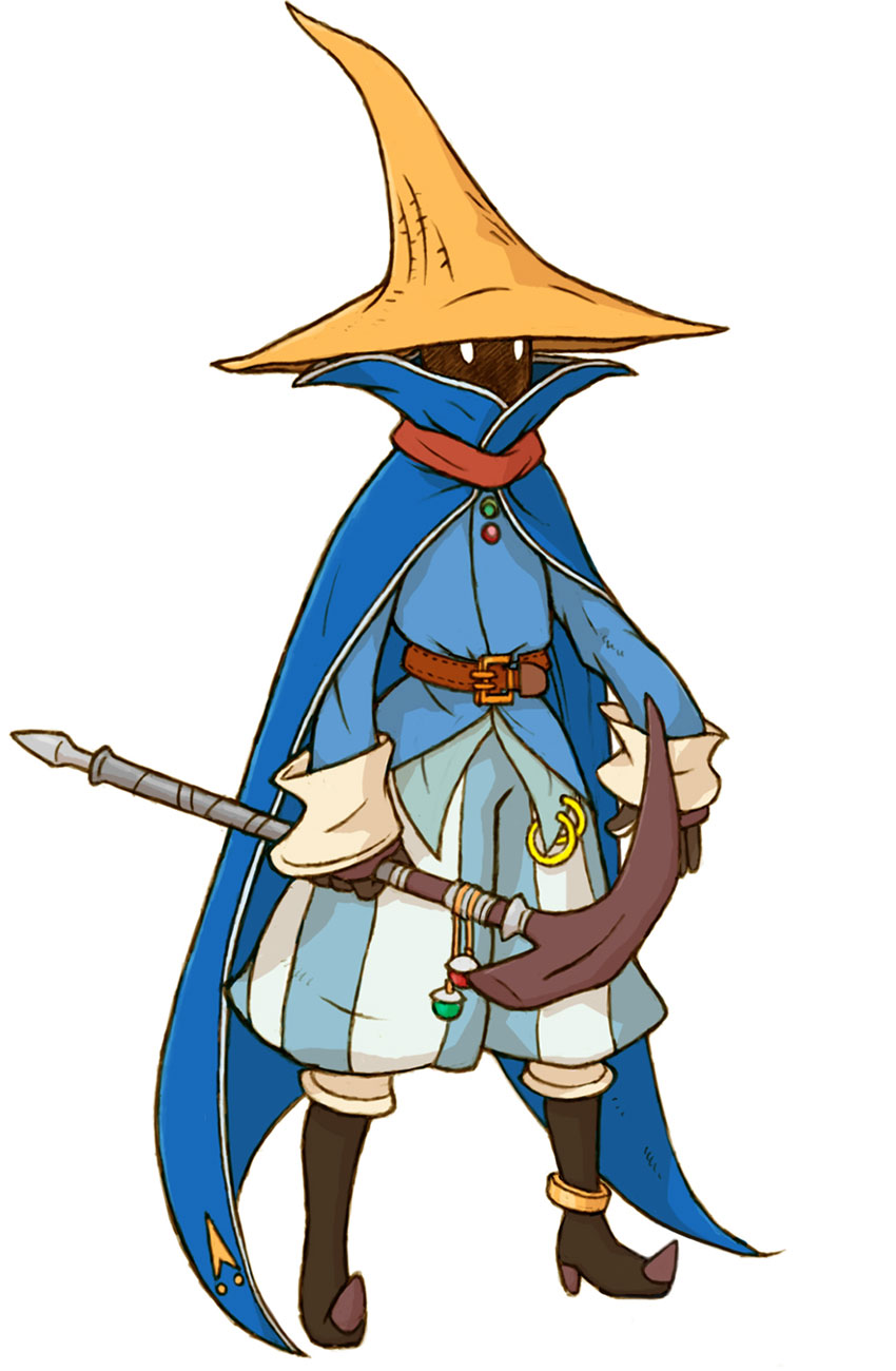 Hume Black Mage Art from Final Fantasy Tactics A2
