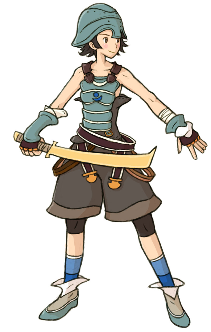 Hume Fighter Art from Final Fantasy Tactics A2