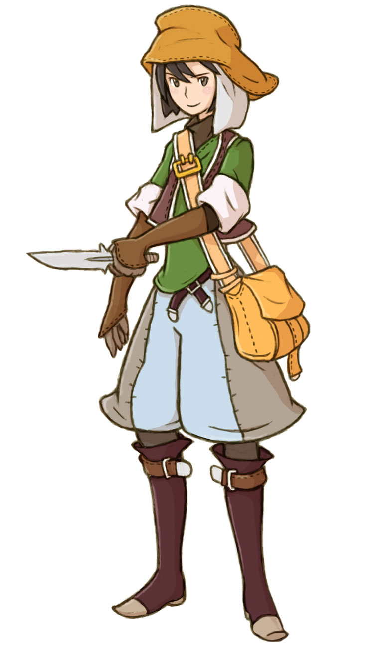 Hume Hunter Art from Final Fantasy Tactics A2