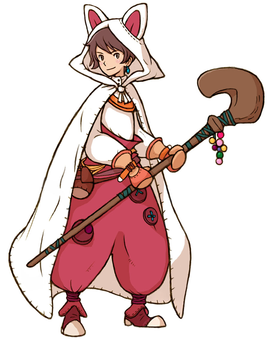 Hume Seer Art from Final Fantasy Tactics A2