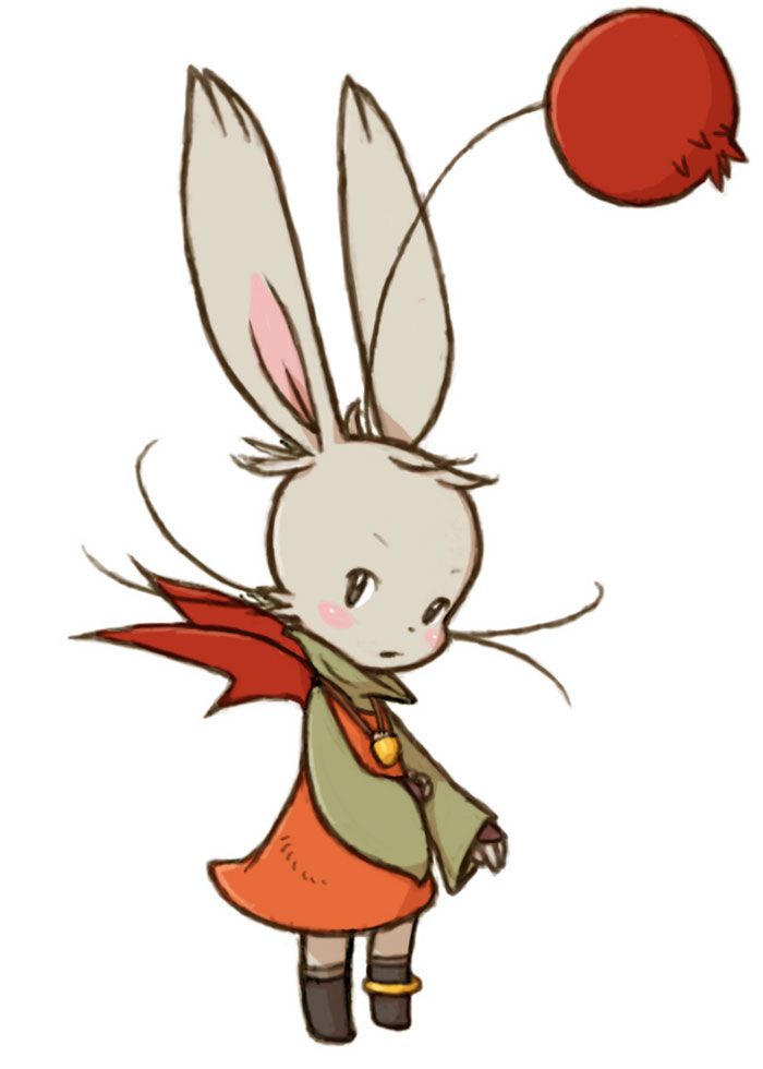 Moogle Class Art from Final Fantasy Tactics A2