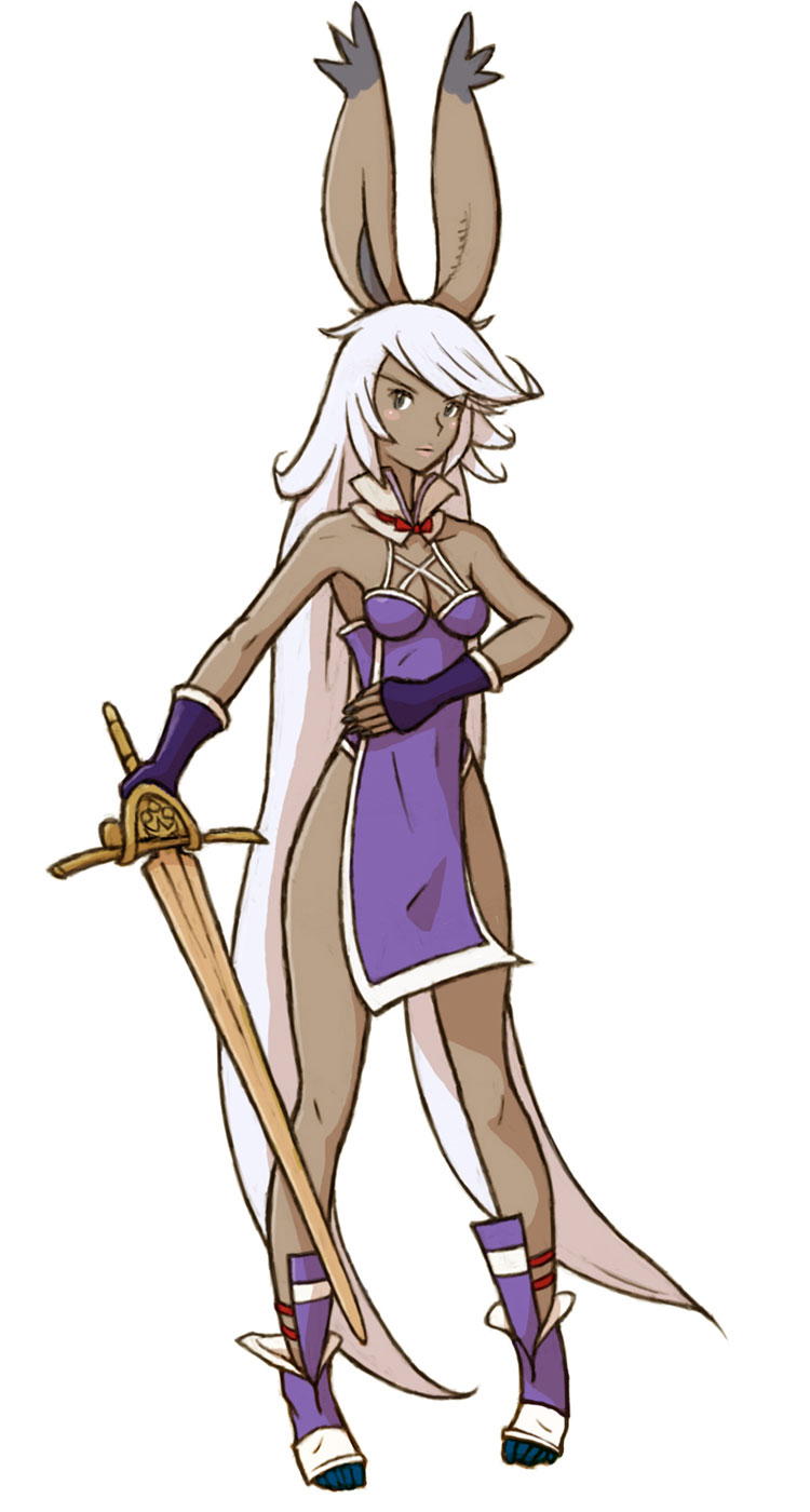 Viera Fencer Art from Final Fantasy Tactics A2
