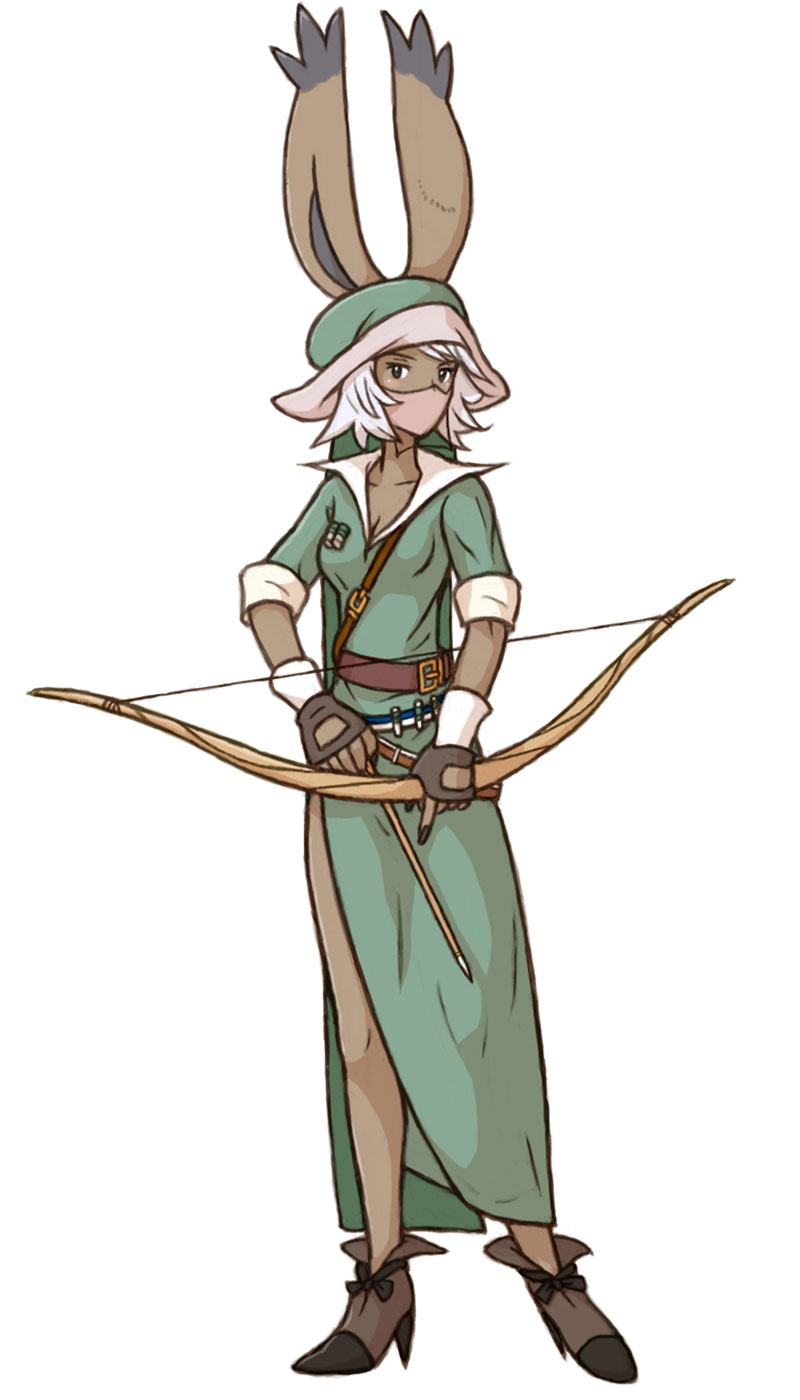 Viera Sniper Art from Final Fantasy Tactics A2