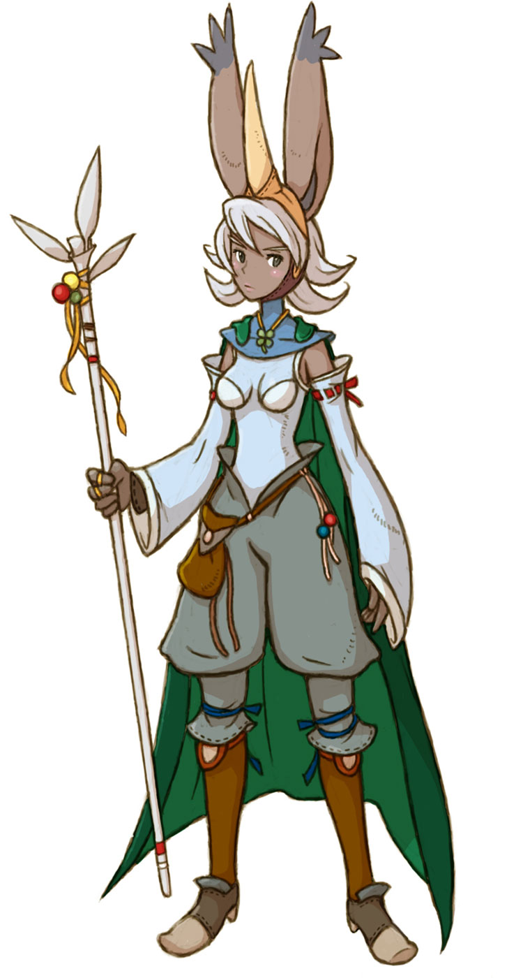 Viera Summoner Art from Final Fantasy Tactics A2