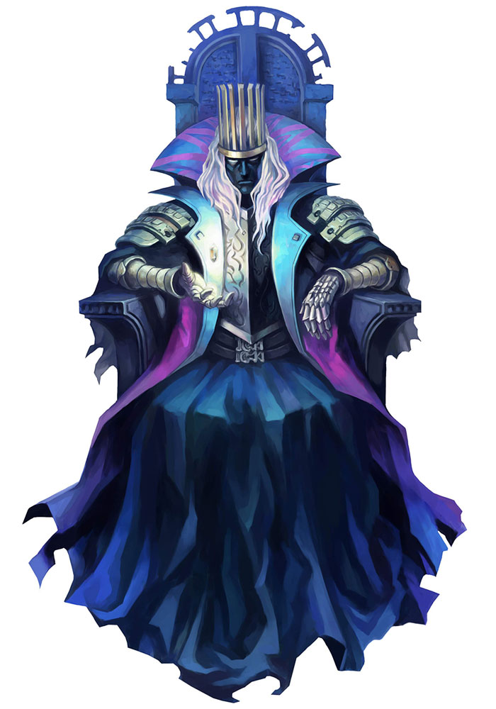 Archmage Calvaros Art from GrimGrimoire