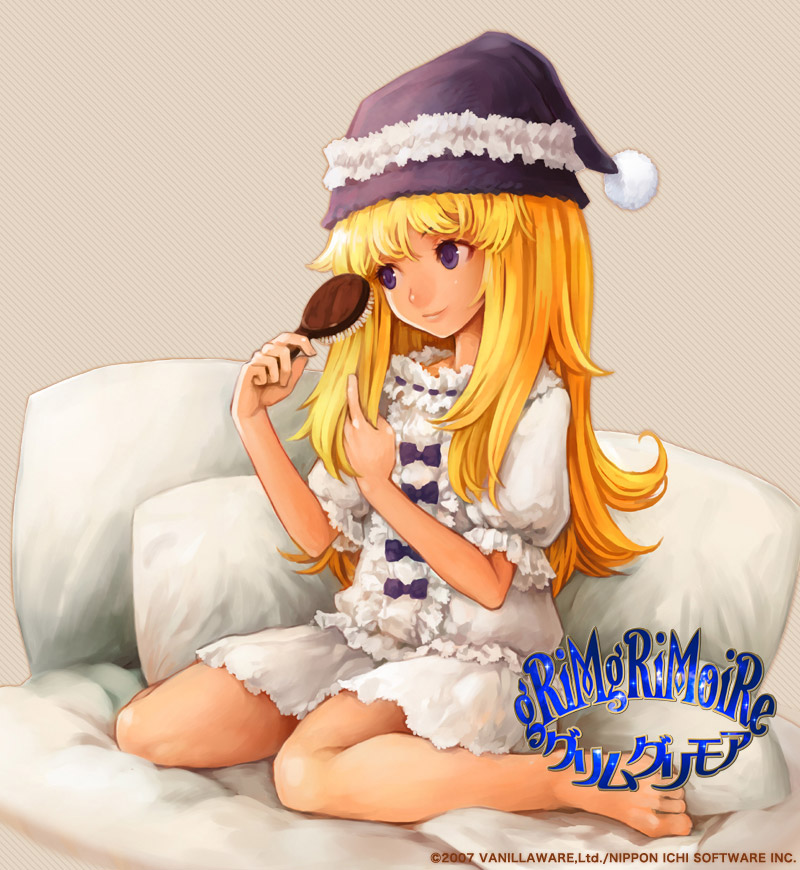 Lillet Brushing Her Hair Art from GrimGrimoire