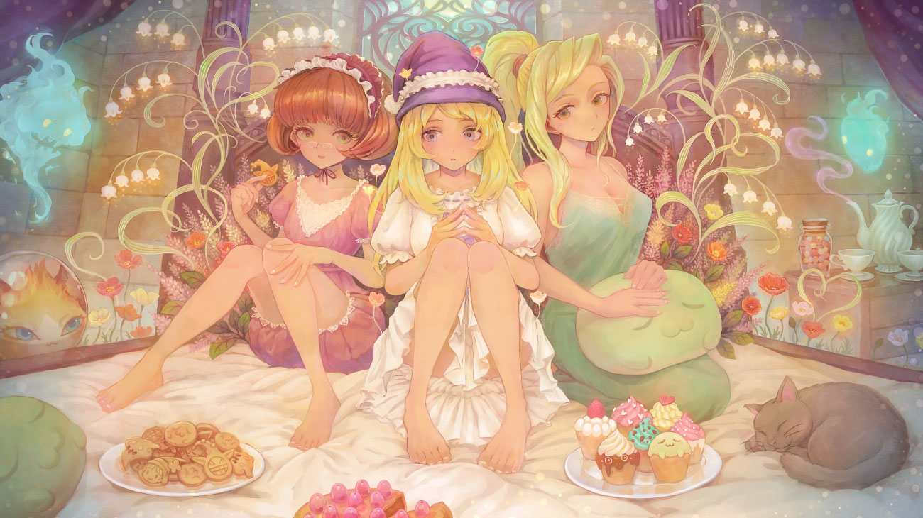 Girl Talk by Ryo Kobayashi from GrimGrimoire