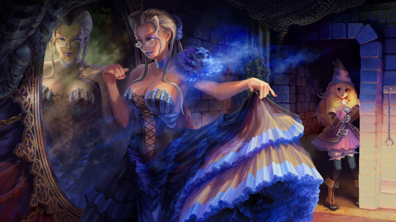 Mirror, Mirror by Mamoru Okada from GrimGrimoire