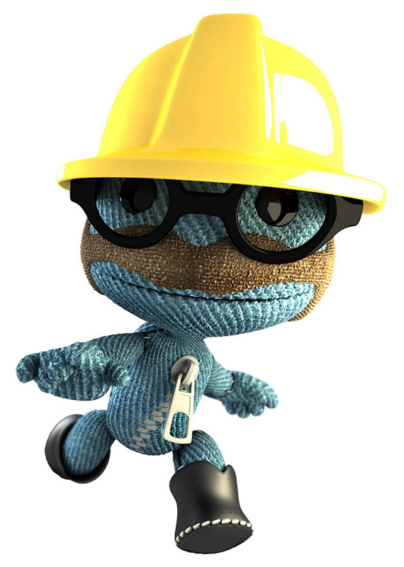 Mashup Sackboy Art from LittleBigPlanet