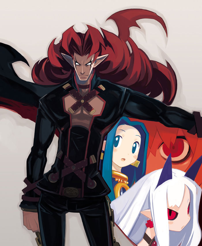 Zetta & Female Characters Art from Makai Kingdom