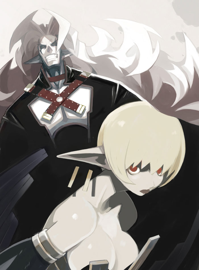 Zetta & Lady Salome Art from Makai Kingdom