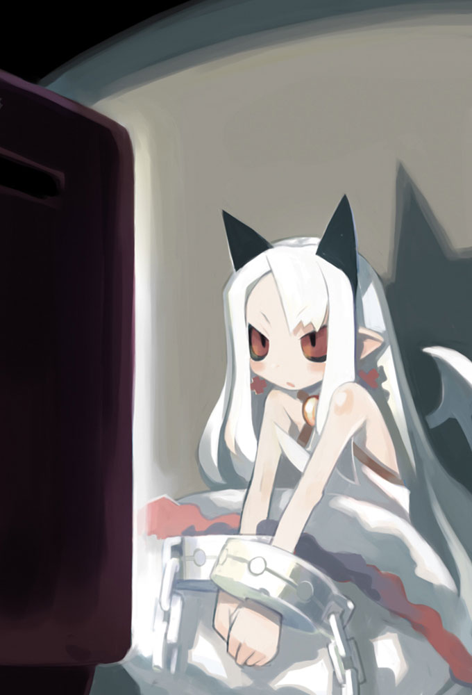 Pram Watching TV Art from Makai Kingdom