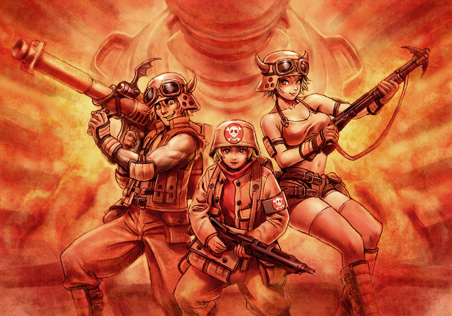 Infantry Guest Art from Makai Kingdom