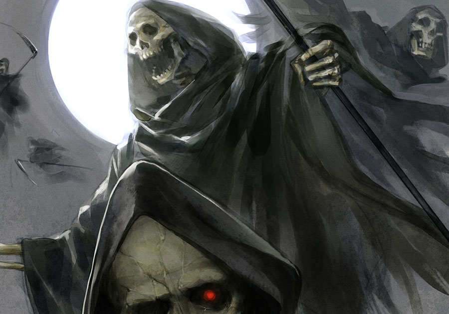 Reaper Guest Art from Makai Kingdom