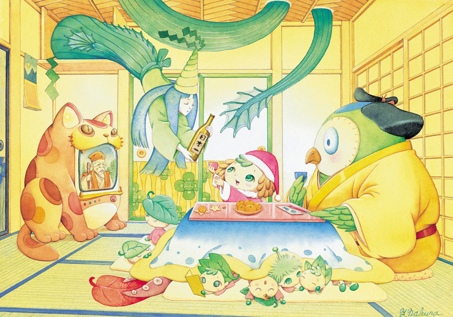 Ruska & Friends Art from Makai Kingdom