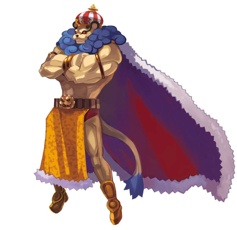 King Drake the Third Art from Makai Kingdom