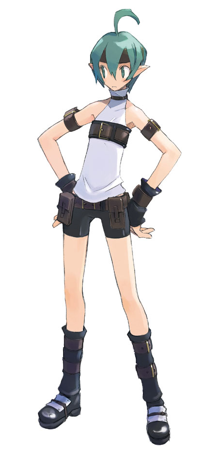 Female Warrior Art from Makai Kingdom