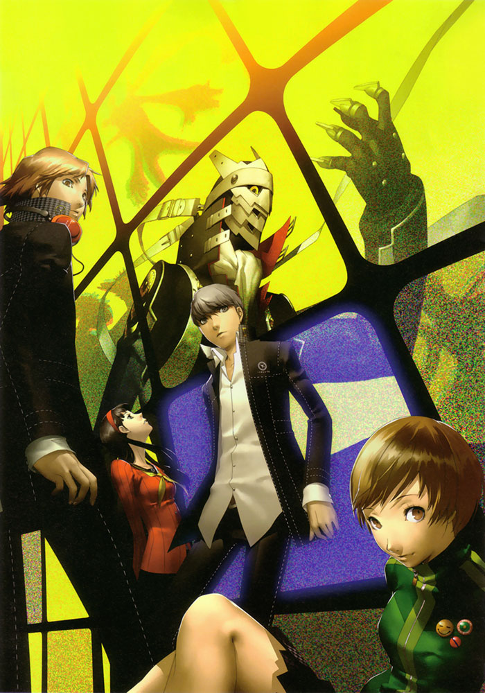 Main Characters Poster Art from Persona 4