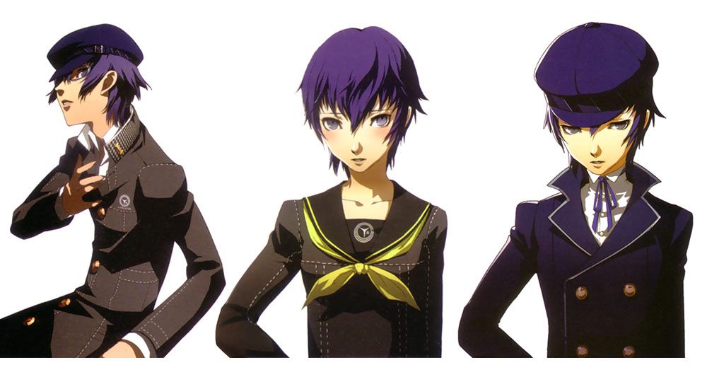Naoto Shirogane Costumes Art from Persona 4