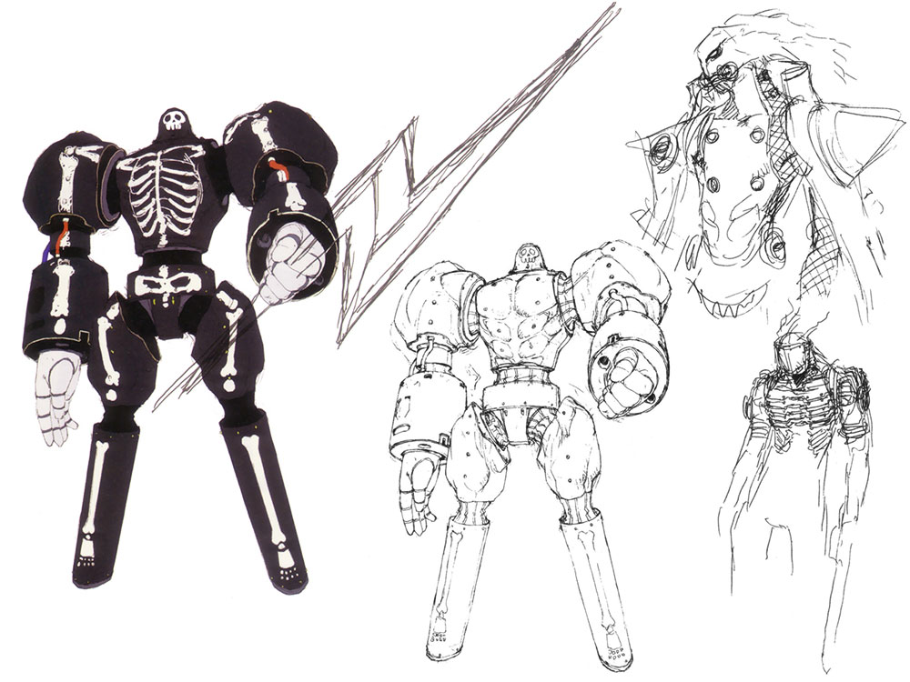 Take-Mikazuchi Persona Concept Art from Persona 4