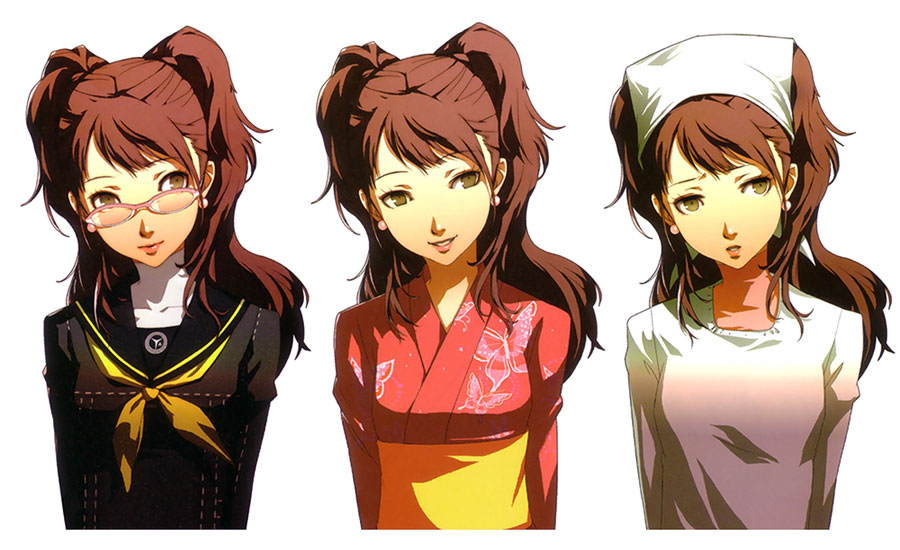 Rise Kujikawa Costumes Art from Persona 4
