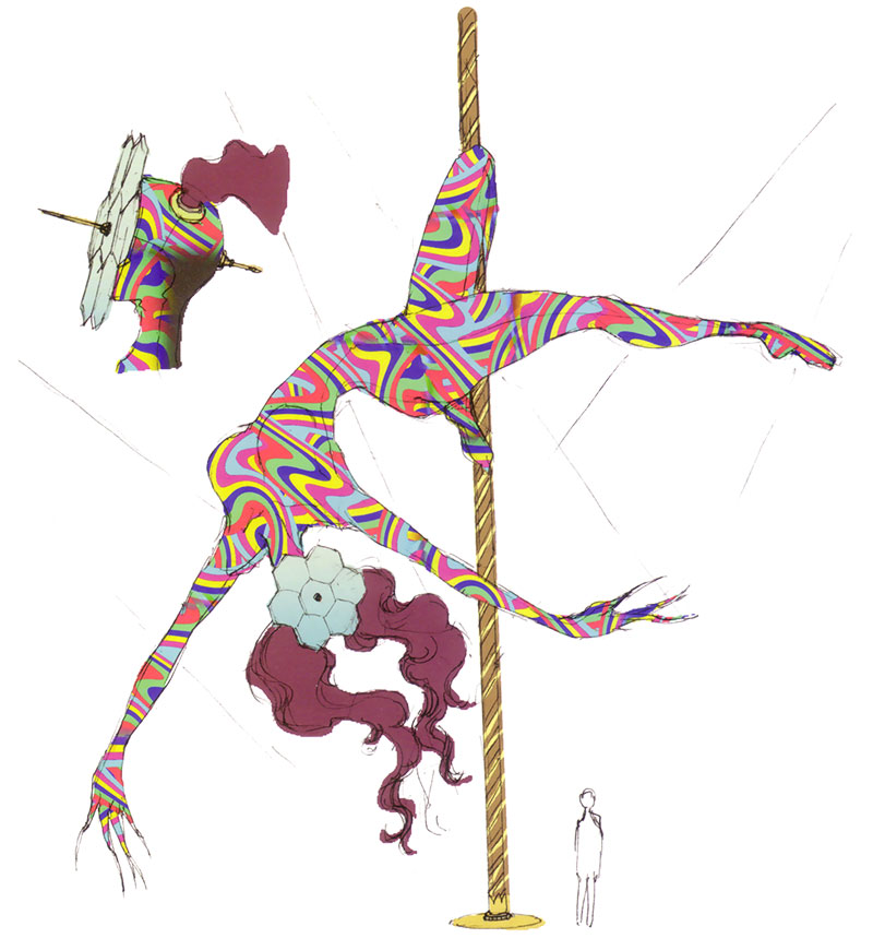 Rise's Shadow Art from Persona 4