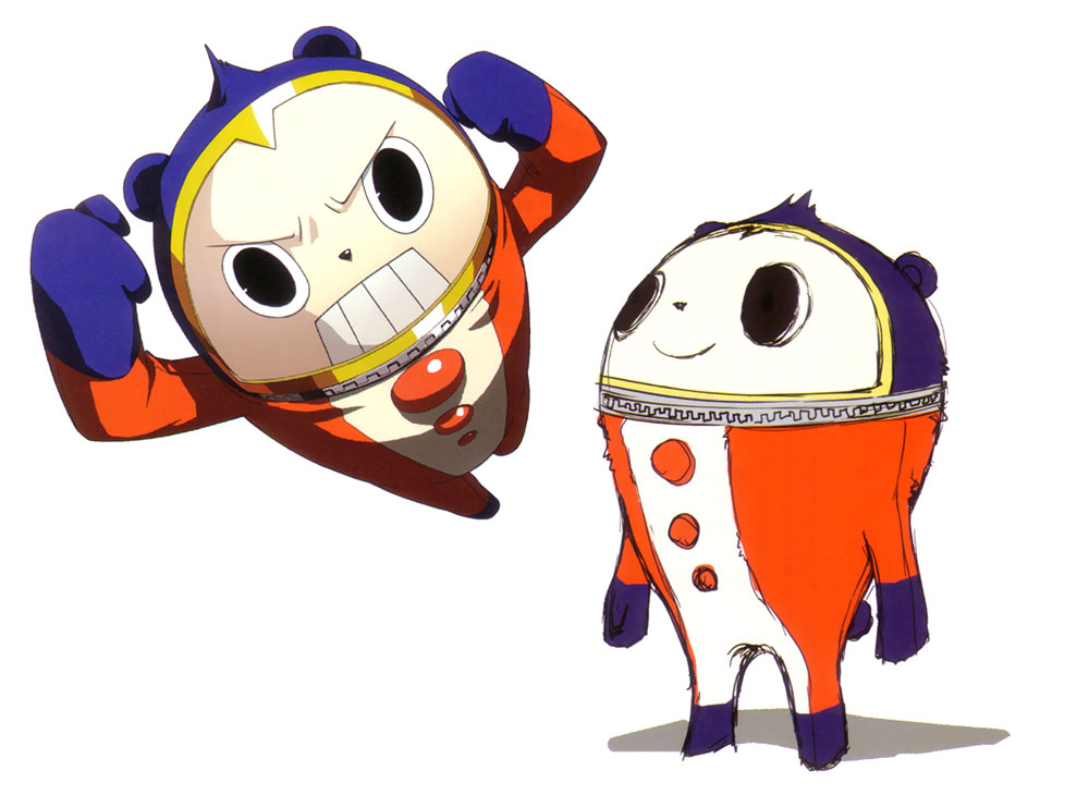 Teddie Concept Art from Persona 4