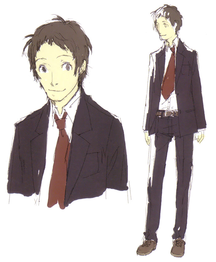 Toru Adachi Art from Persona 4