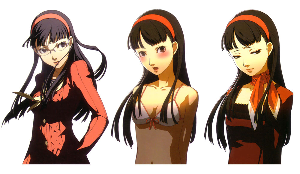 Yukiko Amagi Costumes Art from Persona 4
