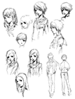 Yukiko Amagi Sketches