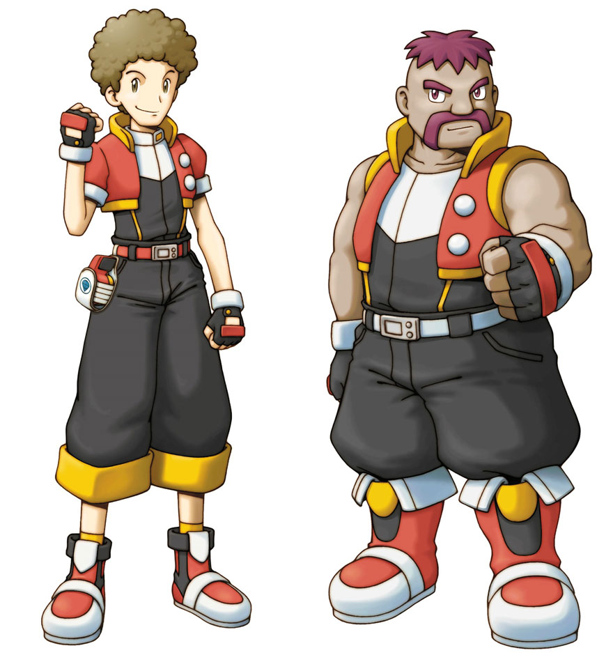Crawford & Barlow Art from Pokémon Ranger: Shadows of Almia