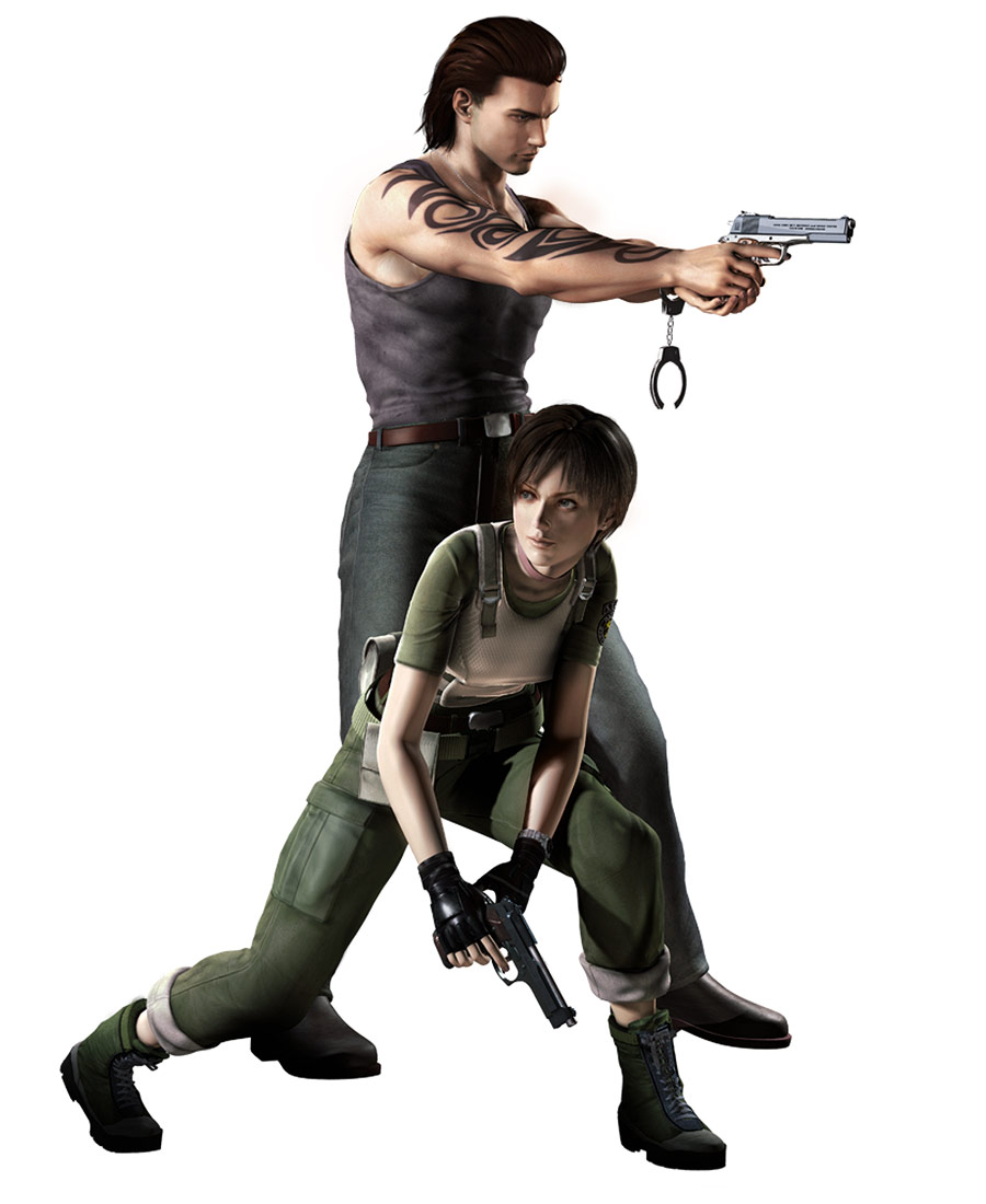 Billy & Rebecca Art from Resident Evil Zero