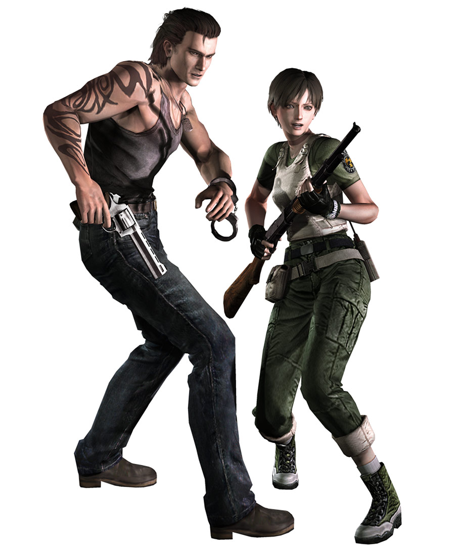 Billy & Rebecca Art from Resident Evil Zero