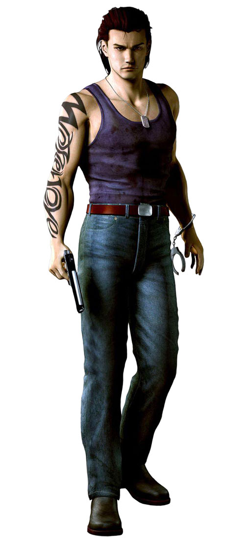 Billy Coen Art from Resident Evil Zero