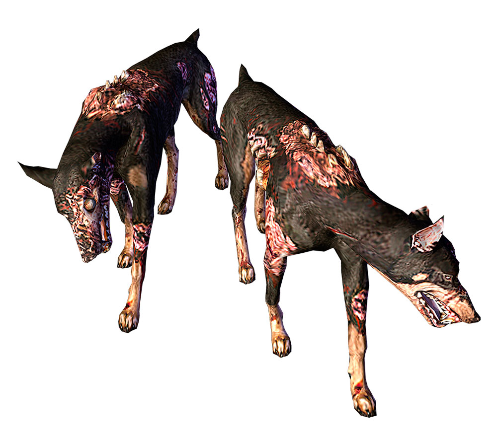 Cerberus Art from Resident Evil Zero