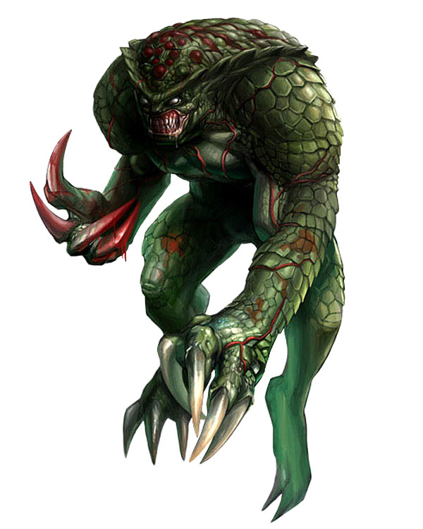 Hunter Art from Resident Evil Zero