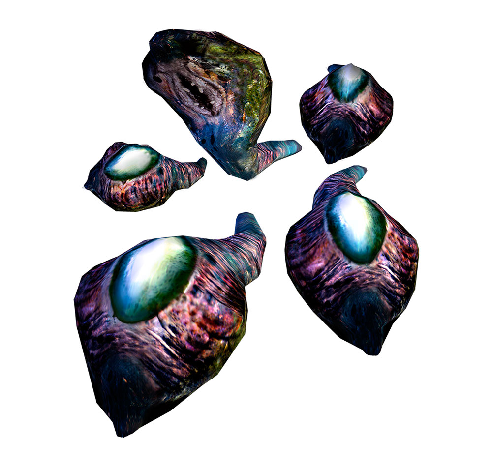 Leech Art from Resident Evil Zero