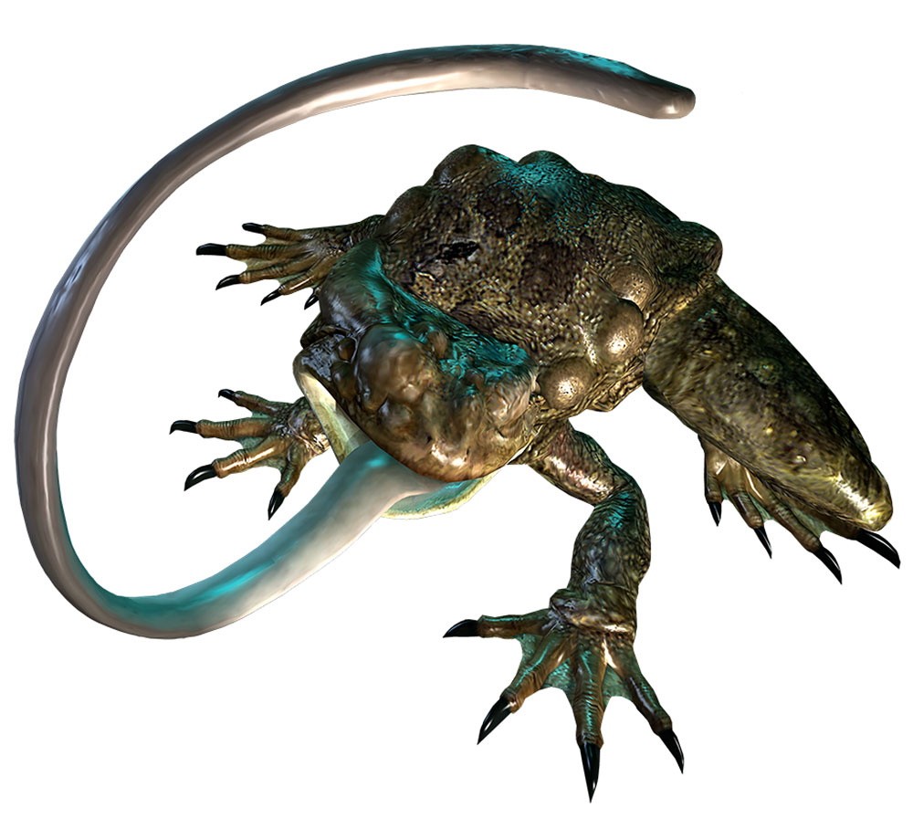 Lurker Art from Resident Evil Zero