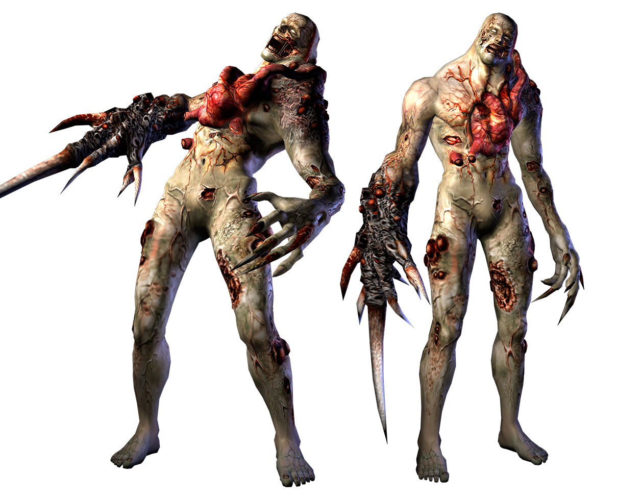Proto Tyrant Art from Resident Evil Zero
